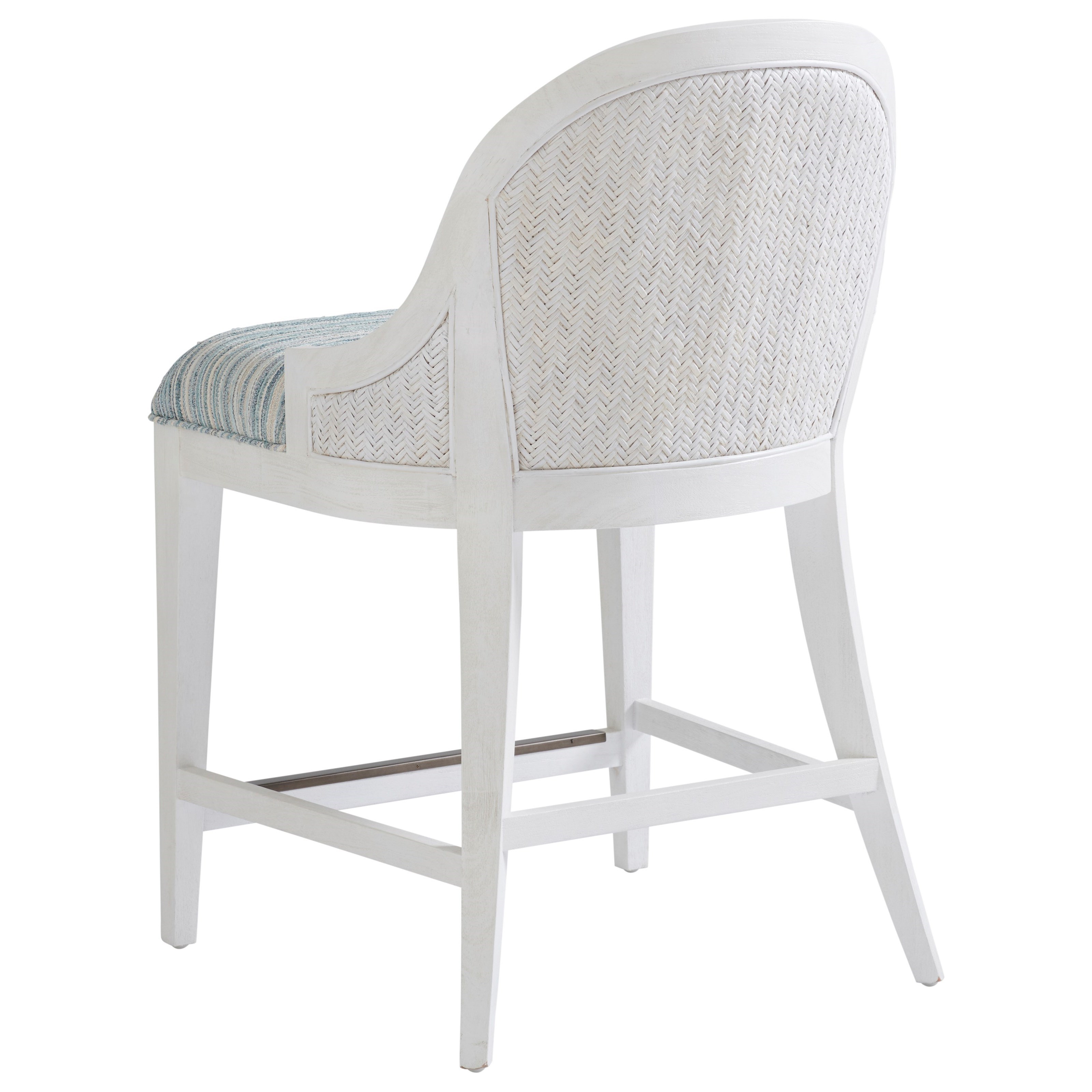 Tommy Bahama Home Ocean Breeze 570895 Lantana Wicker Counter Stool in